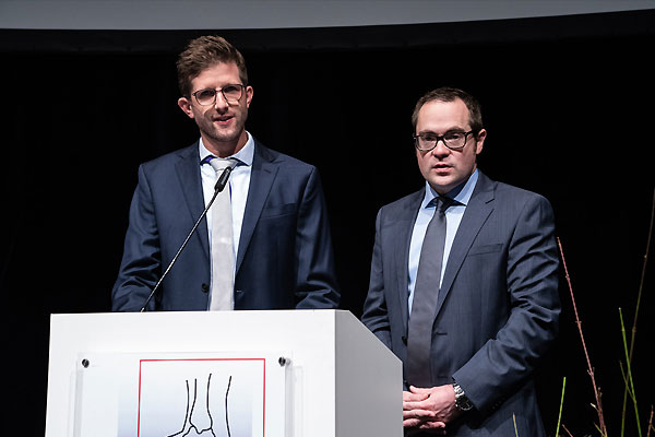 Die Kongresspräsidenten Dr. Sebastian Altenberger und Dr. Matthias Walcher Die Kongresspräsidenten Dr. Sebastian Altenberger und Dr. Matthias Walcher