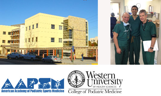 GFFC-Patronatsveranstaltung der American Academy of Podiatric Sports Medicine – AAPSM an der Western University of Health Science